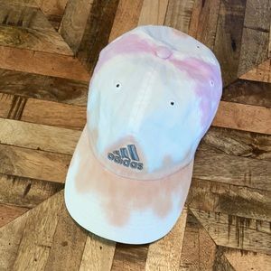 Tie dye adidas cap